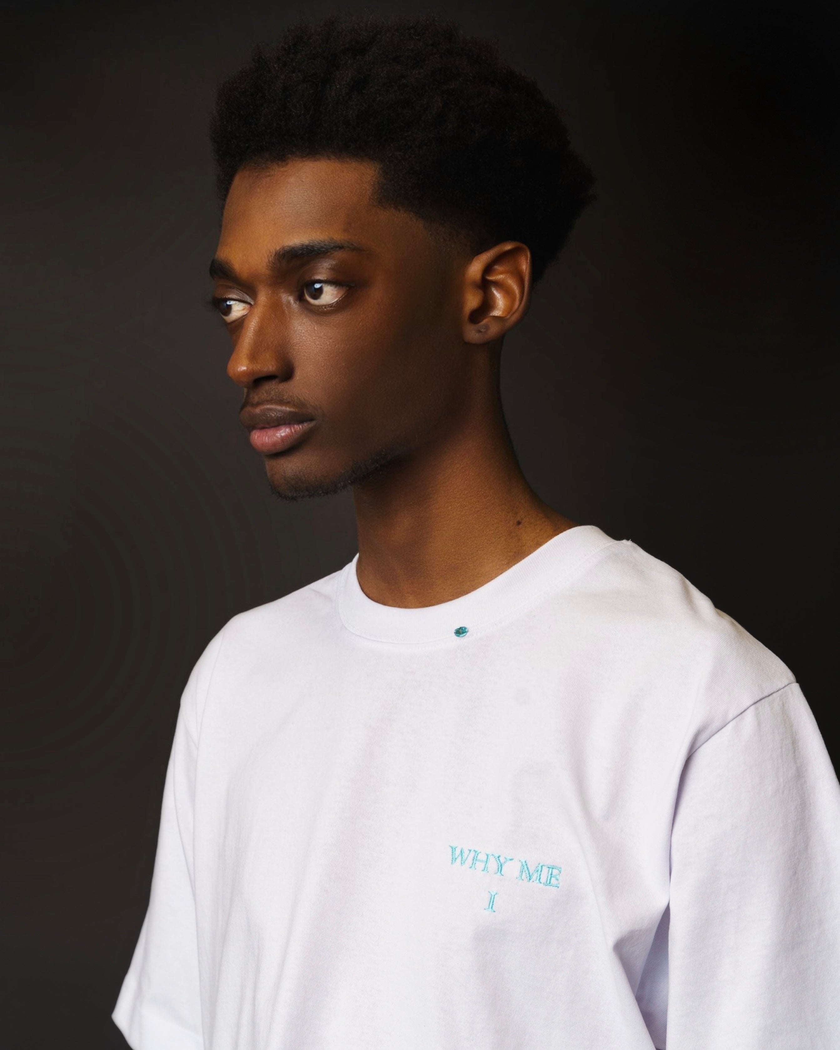 T shirt WHY ME I Crystal