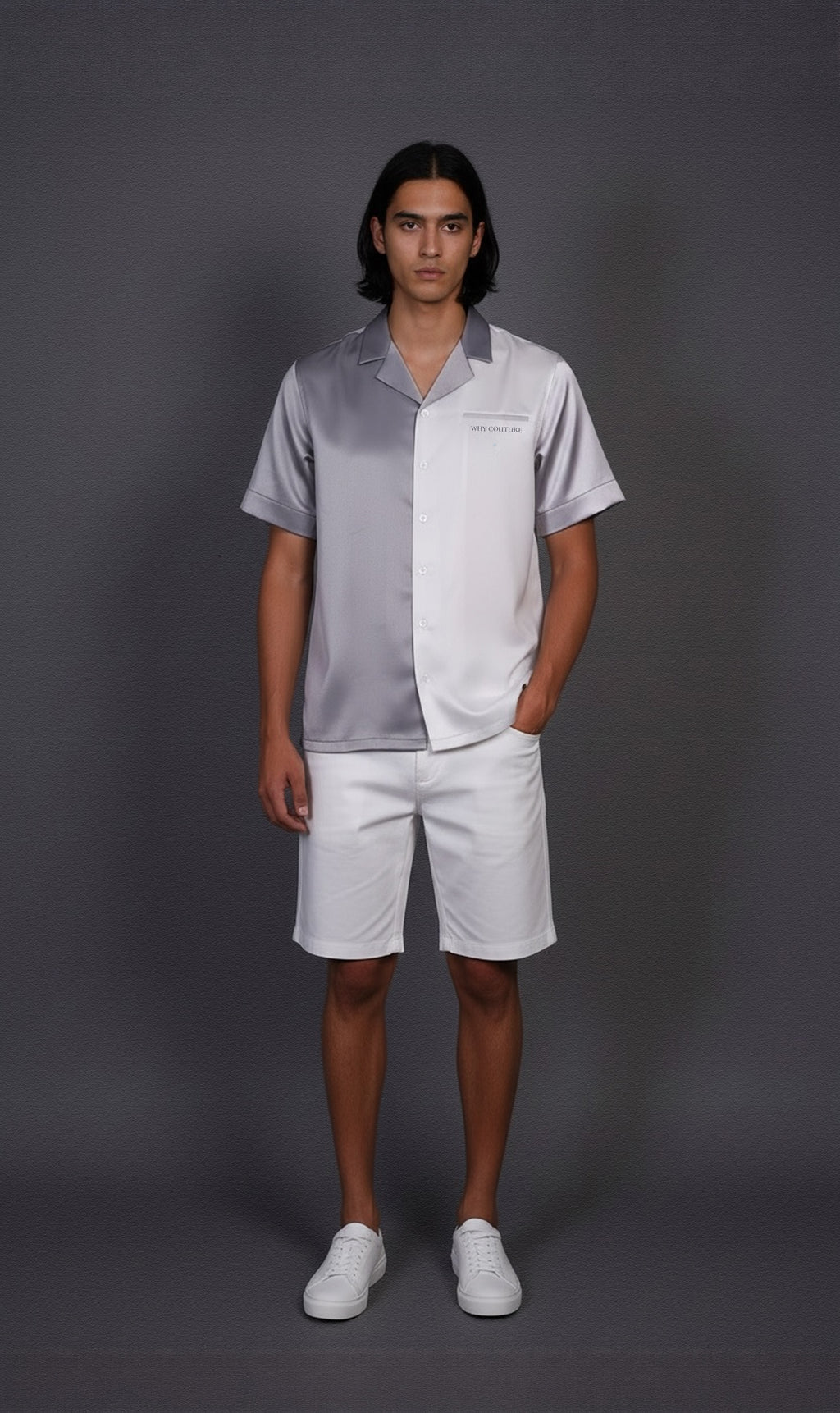 Chemise celeste